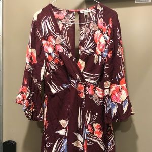 Floral billabong dress